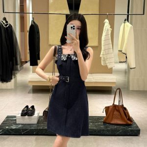 High Quality Dior Denim Dress