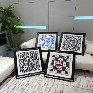 High Quality 1:1 Chrome Hearts Silk Scarf