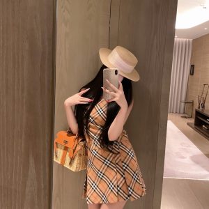 Aaa High Quality Burberry Plaid Dress