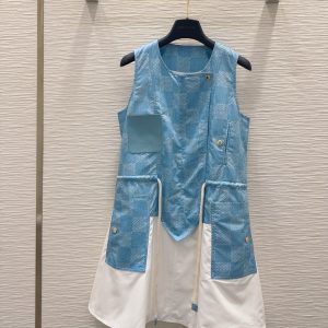 Aaa Louis Vuitton Gold Dresses