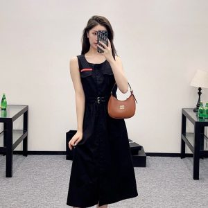 Designer High Quality Prada Cotton Dresses