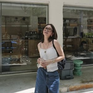 Luxury Designer Loewe Denim Ruler For Summer