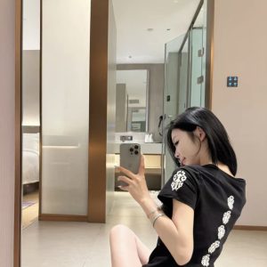 High Quality Chrome Hearts Cotton Short Sleeves