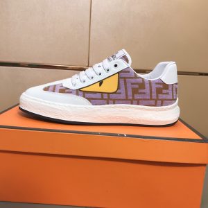 Aaa Fendi Cowhide Casual Shoes