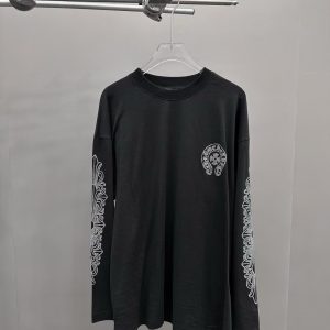Aaa 1:1 Chrome Hearts Stone Long-Sleeved T-Shirt