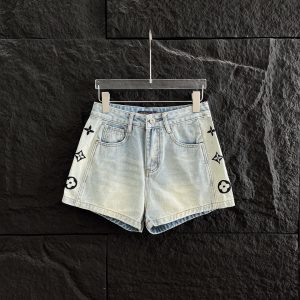 Aaa High Quality Louis Vuitton Denim Shorts