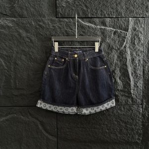 High Quality Luxury Louis Vuitton Denim Shorts
