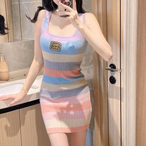 Aaa Miu Miu Gold Vest