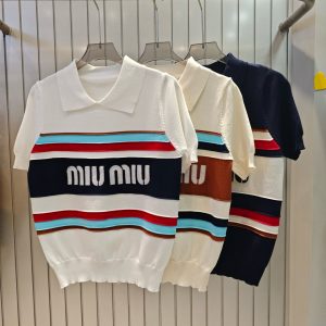 High Quality Miu Miu Short Sleeves