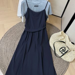Luxury Miu Miu Lace Short-Sleeved Shirts