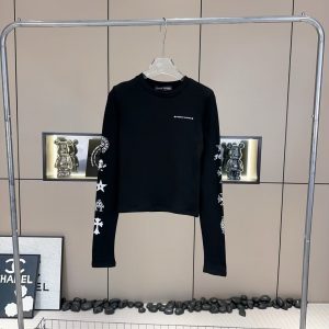High Quality Chrome Hearts Fleece Base Layer Shirt