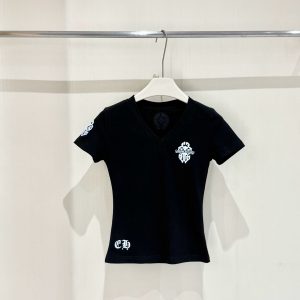 High Quality Luxury Chrome Hearts Short-Sleeved T-Shirt