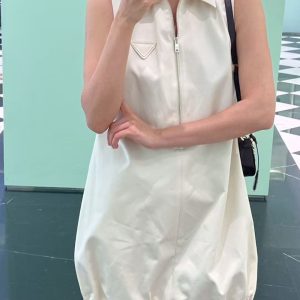 Aaa Designer Prada Nylon Sleeveless