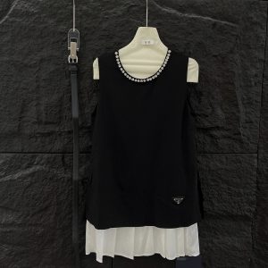 High Quality Prada Stone Sleeveless