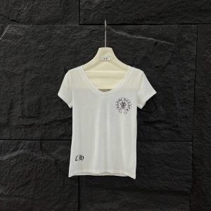 Luxury Chrome Hearts Short-Sleeved T-Shirt