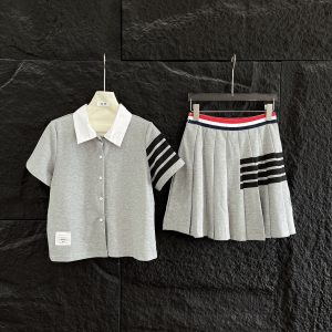 Luxury High Quality Thom Browne Short-Sleeved Shirt