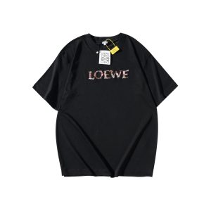 High Quality Aaa Loewe Cotton Short Sleeves