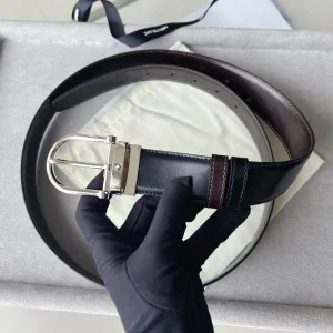 Super Clone Montblanc Belt Ash