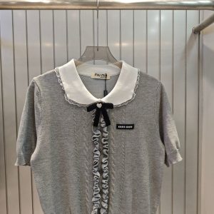 High Quality Miu Miu Short Sleeves