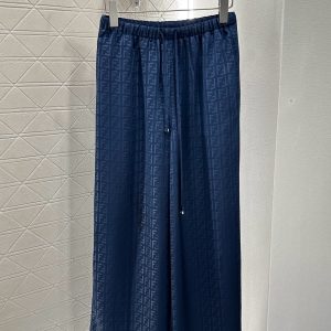 Luxury Aaa Fendi Jacquard Trousers