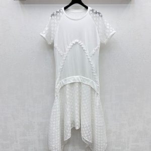 Luxury Aaa Louis Vuitton Jacquard Short-Sleeved Shirts