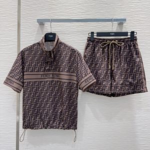 High Quality Aaa Fendi Short-Sleeved Shirts
