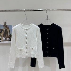 1:1 Luxury Chanel Long-Sleeved Cardigan