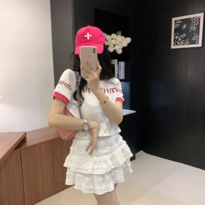 Aaa High Quality Miu Miu Short-Sleeved T-Shirt