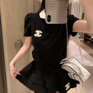 Designer Chanel Short-Sleeved Shirt