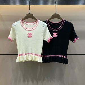 Aaa Luxury Chanel Short-Sleeved Shirt