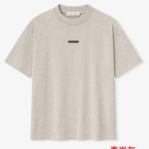 Aaa Fear Of God Wood Short-Sleeved T-Shirt For Summer