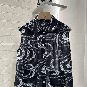 High Quality Chanel Sleeveless Shirt