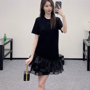 Designer Loewe Cotton Short-Sleeved Shirts