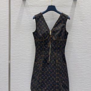 High Quality Louis Vuitton Denim Vest