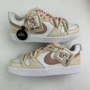Luxury AAA Nike Court White Patch