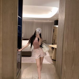 Designer Aaa Fendi Denim Shorts