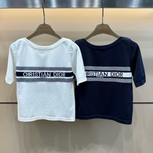 Luxury High Quality Dior Jacquard Short Sleeves