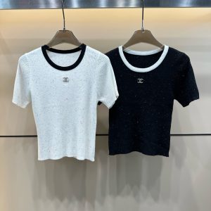 Designer Aaa Chanel Short Sleeves