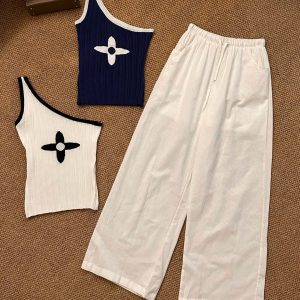 Luxury Louis Vuitton Jacquard Trousers