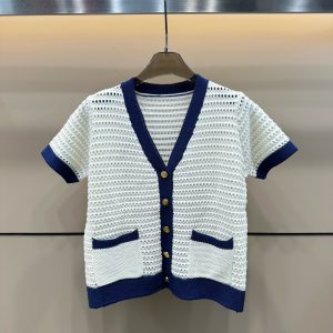 Luxury Aaa Gucci Gold Short-Sleeved Shirts