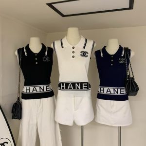 High Quality Designer Chanel Jacquard Vest