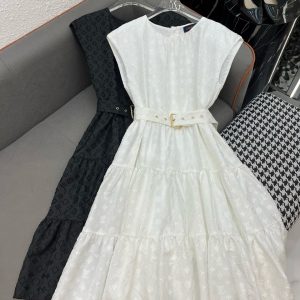 Aaa Louis Vuitton Jacquard Dress