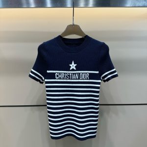 High Quality Dior Jacquard Short Sleeves