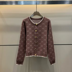 Aaa Gucci Gold Cardigan