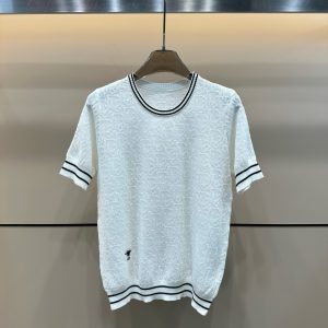 High Quality Dior Jacquard Short Sleeves