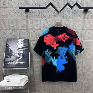 Designer Louis Vuitton Short-Sleeved T-Shirt