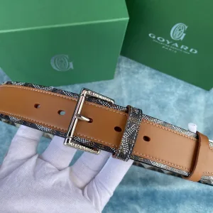 AAA Designer Goyard Belts Red