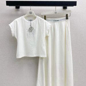 Designer Aaa Loewe Short-Sleeved Shirt