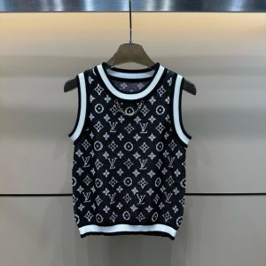 Designer Louis Vuitton Jacquard Vest