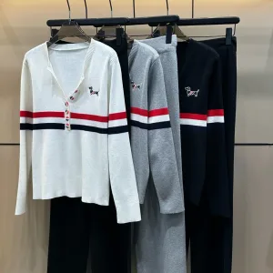 High Quality Luxury Thom Browne Long-Sleeved Shirt